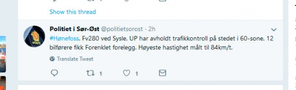 Sysle i Hønefoss?