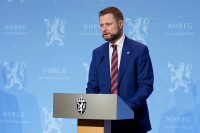 Helse- og omsorgsminister Bent Høie (H) presenterte lørdag oppdaterte tiltak for hovedstadsregionen.