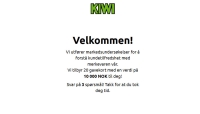 Falsk KIWI-konkurranse lokker med gavekort på 10.000 kroner