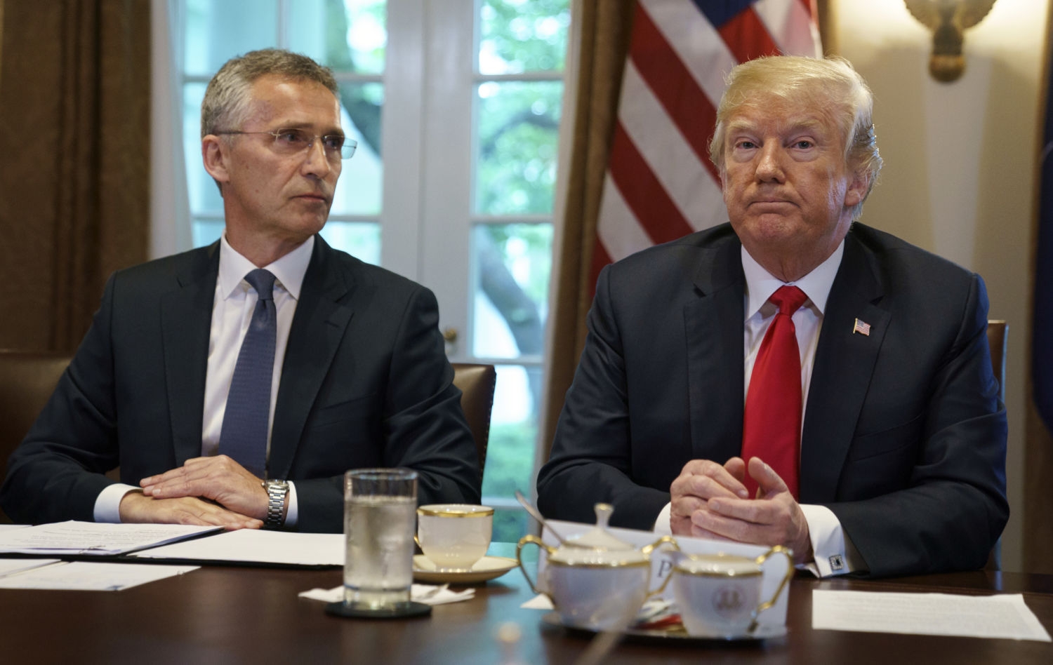 Da daværende Nato-leder Jens Stoltenberg møtte president Donald Trump på 17. mai 2018, var presidenten lunken til at Norge ikke brukte mer av landets BNP på forsvar. I 2025 lå Norge over USA på hvor mye som ble brukt på forsvarsutgifter.
