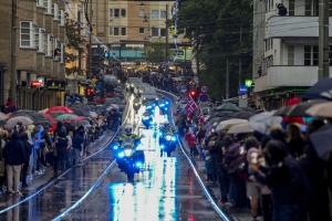 Jernring i Oslo under gravferden – halve Norges politistyrke i sving