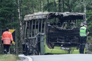 To fortsatt alvorlig skadet etter bussbrannen i Nordre Follo